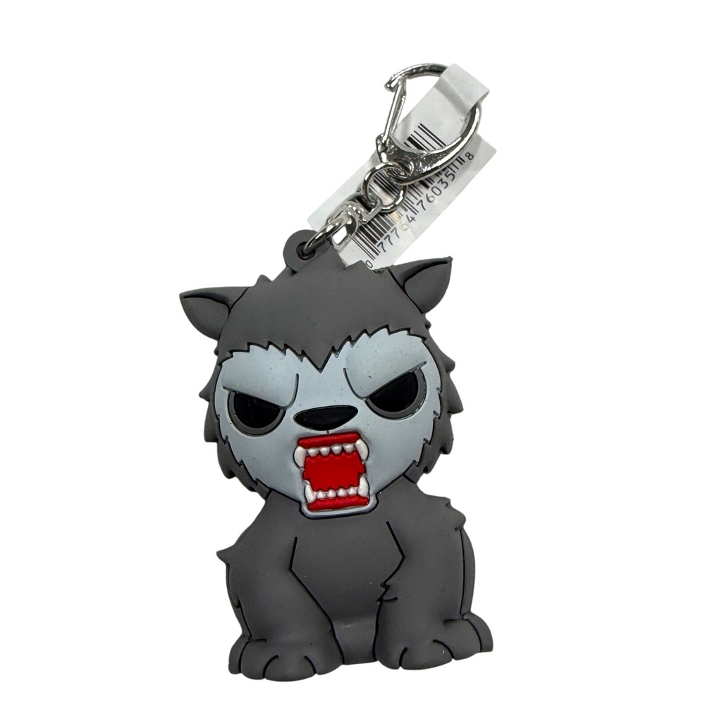 Funko Pop Universal Monsters Wolfman Rubber Keychain Grey Werewolf Horror Figure